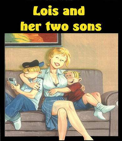 Lois y sus DOS HIJOS