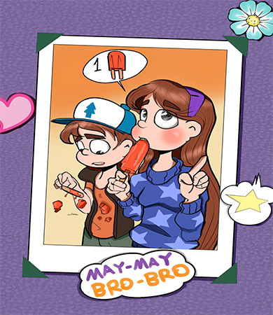 Super Twins DIPPER and MABEL parte 2