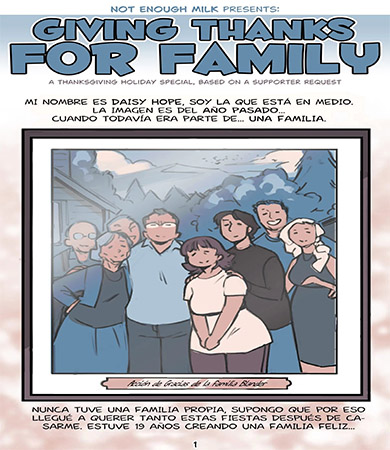 Dando gracias por la FAMILIA