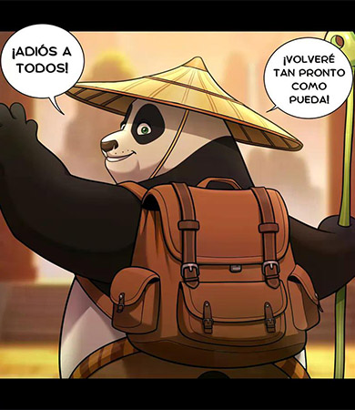 TIGRESS and Master SHIFU