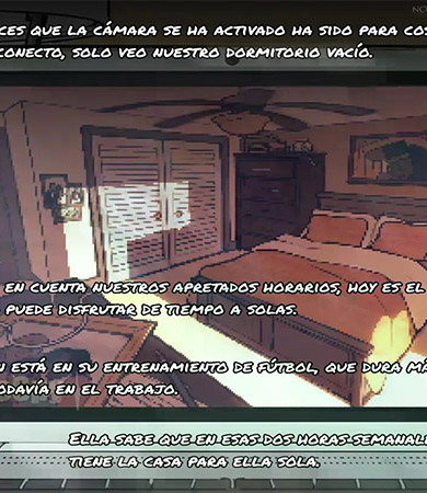 Camara ESPIA en el DORMITORIO