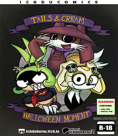 TAILS and CREAM - Halloween Moment